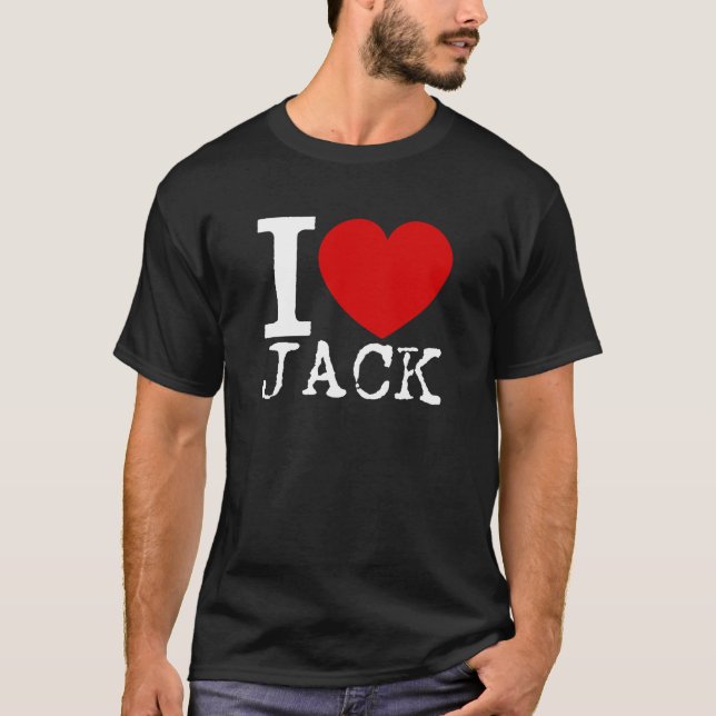 Camiseta Amo Jack (blanco) (Anverso)