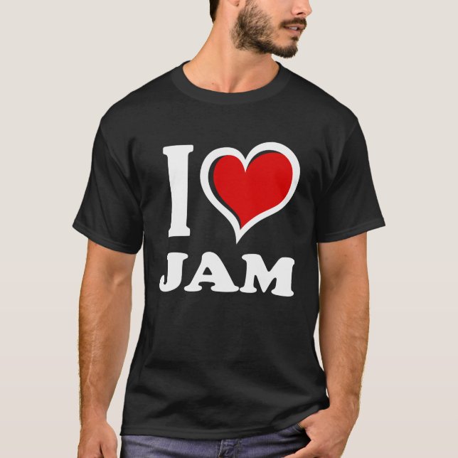 Camiseta Amo Jam I Heart (Anverso)