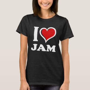 Camiseta Amo Jam I Heart