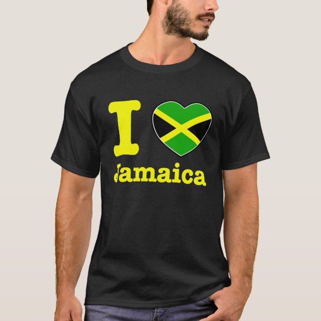 Camiseta Amo Jamaica (Anverso)