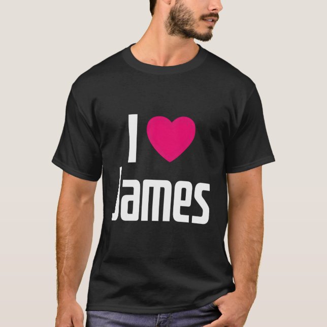 Camiseta Amo James K He I He James (Anverso)