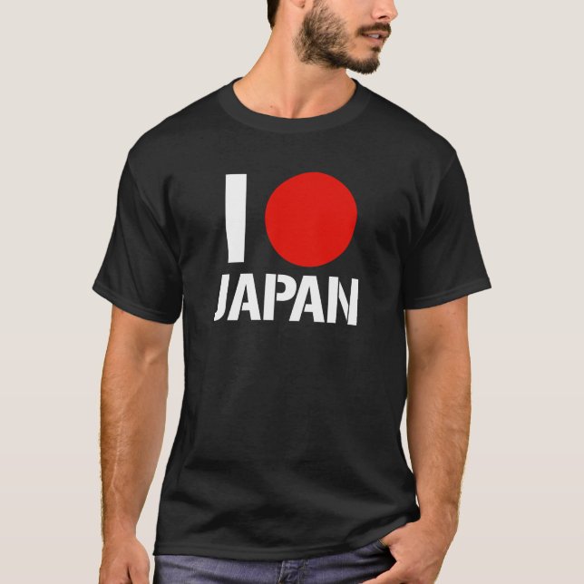 CAMISETA AMO JAPÓN - (Anverso)