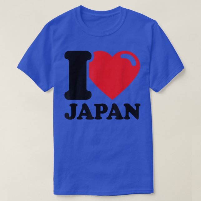 Camiseta Amo Japón (Diseño del anverso)