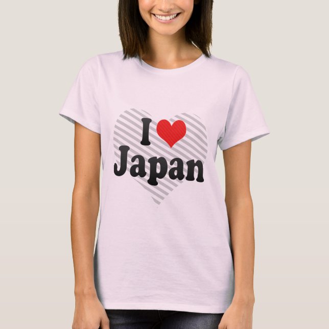 Camiseta Amo Japón (Anverso)