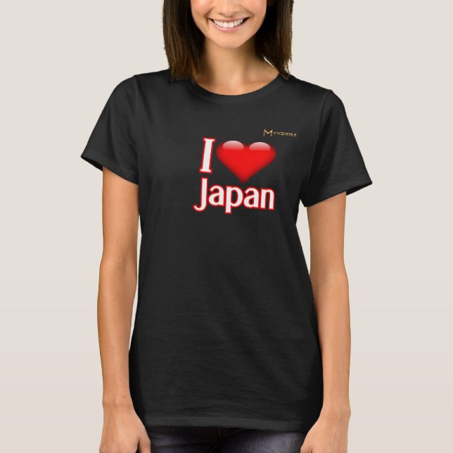 Camiseta Amo Japón (Anverso)