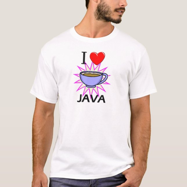 Camiseta Amo Java (Anverso)
