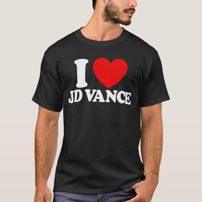 Camiseta Amo JD Vance 28 Presidente Vance 2028 Vance (Anverso)