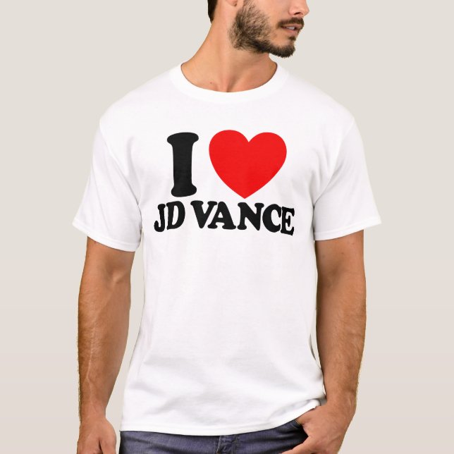 Camiseta Amo JD Vance 28 Presidente Vance 2028 Vance (Anverso)