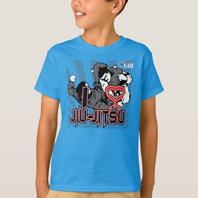 Camiseta Amo Jiu-Jitsu (Anverso)