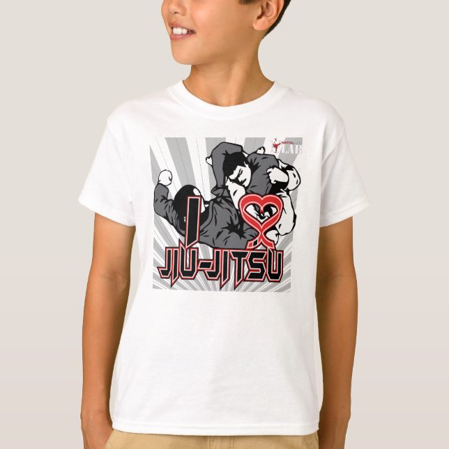Camiseta Amo Jiu-Jitsu (Anverso)