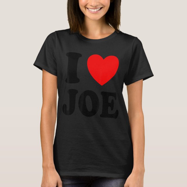 Camiseta Amo Joe (Anverso)