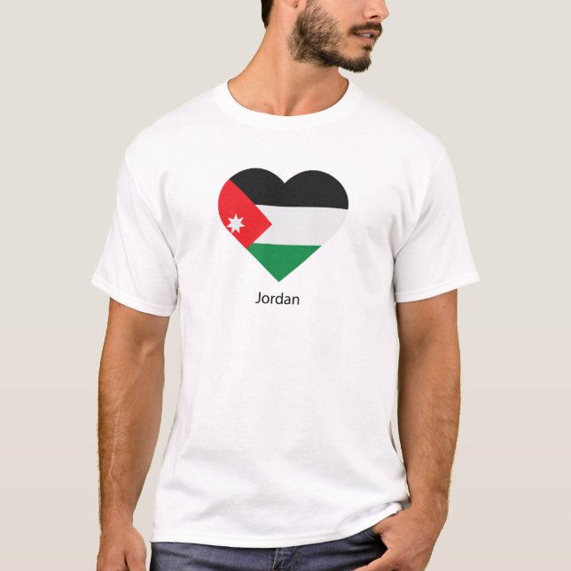 Camiseta Amo Jordania (Anverso)