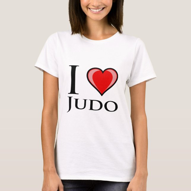 Camiseta Amo judo (Anverso)