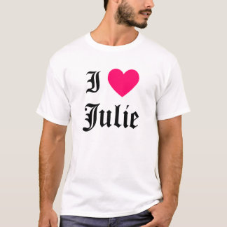 Camiseta Amo Julie