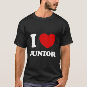 Camiseta Amo Junior I Heart Junior Funny Junior