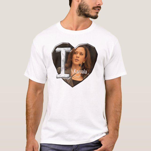 Camiseta Amo Kamala Harris - (Anverso)