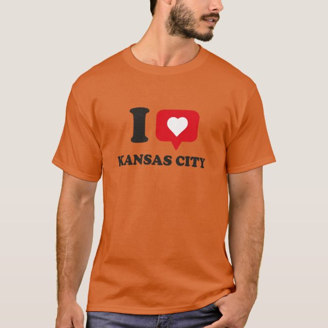 Camiseta Amo Kansas City (Anverso)