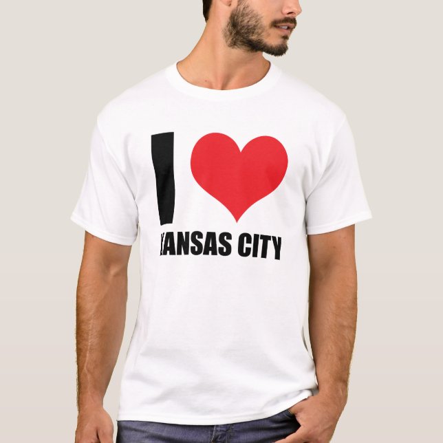 Camiseta Amo Kansas City (Anverso)
