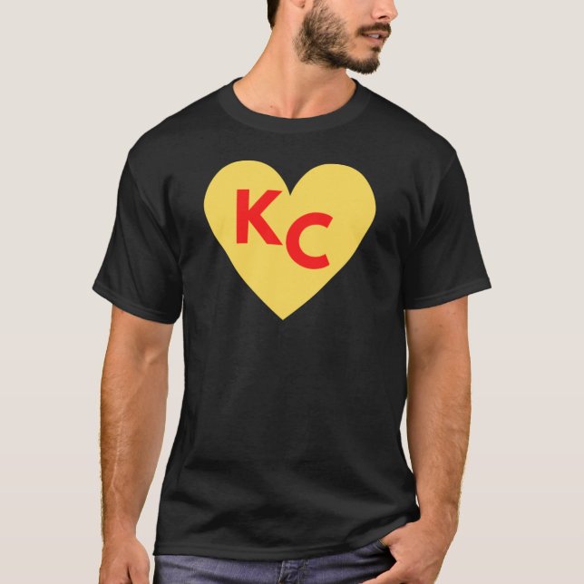 Camiseta Amo Kansas City Heart KC (Anverso)