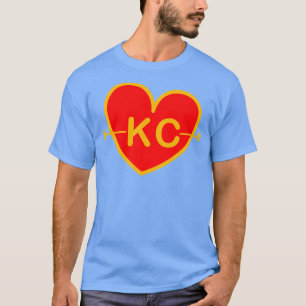 Camiseta Amo Kansas City Heart KC
