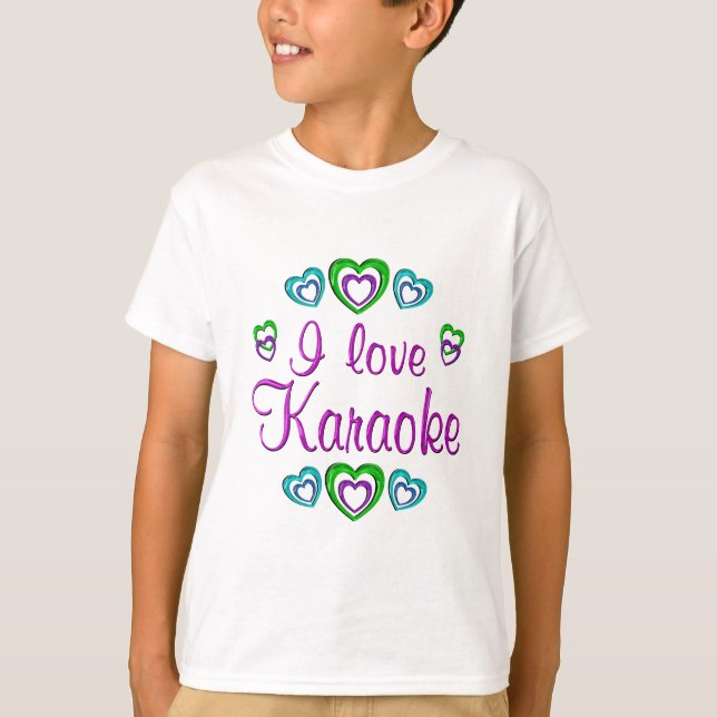 Camiseta Amo Karaoke (Anverso)