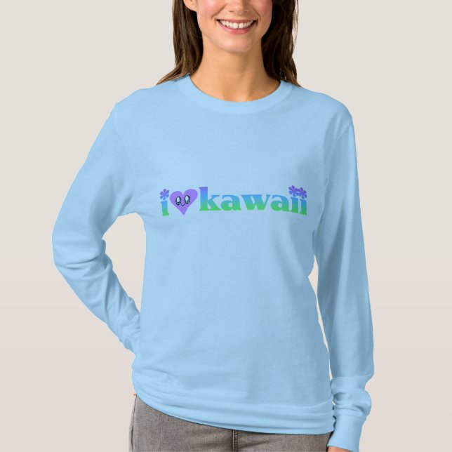 Camiseta Amo Kawaii (Anverso)