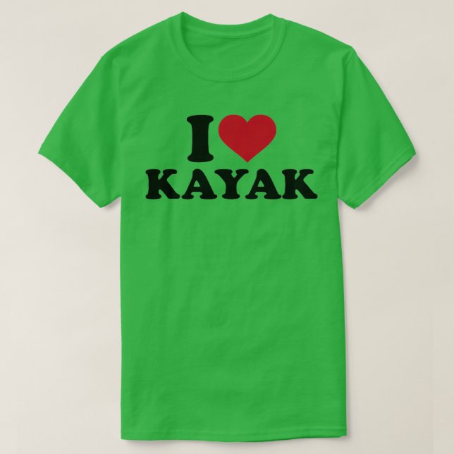 Camiseta Amo Kayak 1 (Diseño del anverso)