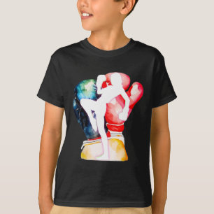 Camiseta Amo Kickboxing Es Kickboxing Chica Es Mujer Patada