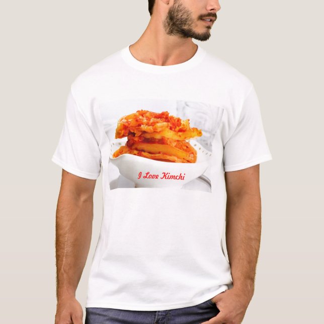 Camiseta amo kimchi (Anverso)