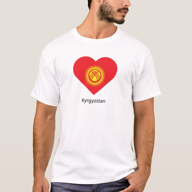 Camiseta Amo Kirguistán (Anverso)