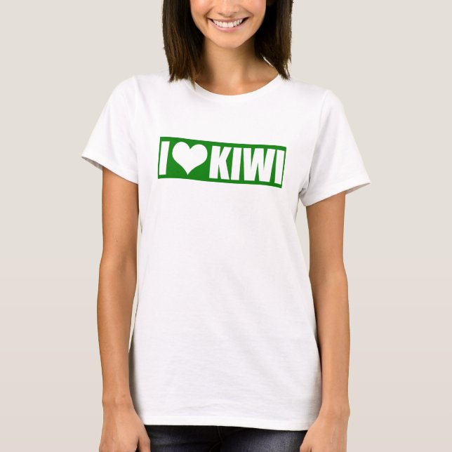 Camiseta Amo kiwi (Anverso)