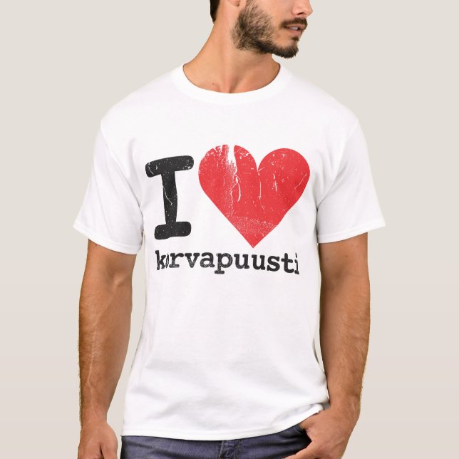 Camiseta Amo Korvapuusti (Anverso)