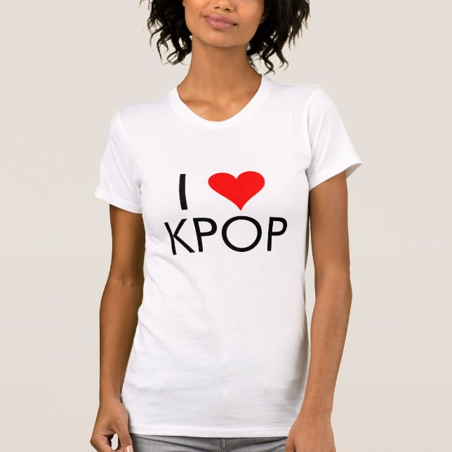 Camiseta Amo KPop (Anverso)