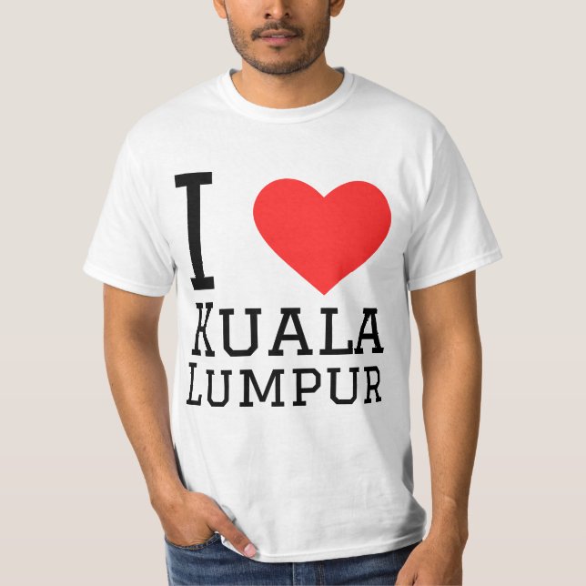 Camiseta Amo Kuala Lumpur (Anverso)