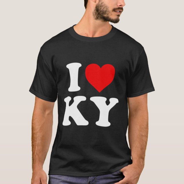Camiseta Amo Ky Heart Kentucky (Anverso)