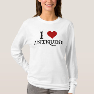 Camiseta Amo la Antigüedad (del corazón)