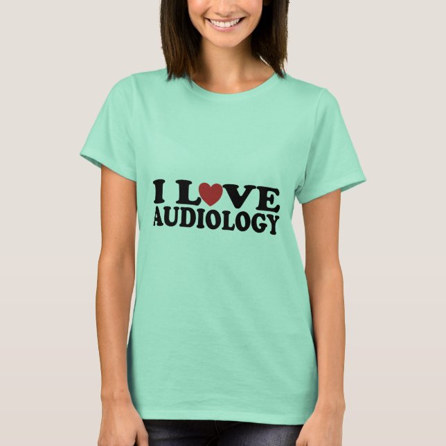 Camiseta Amo La Audiología (Anverso)