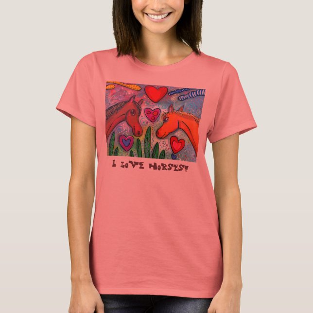 Camiseta Amo la Bahía de Caballos (Anverso)