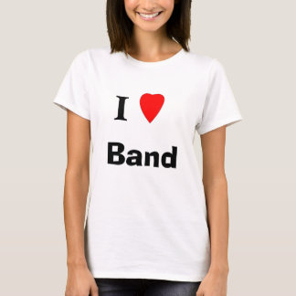 Camiseta amo la banda
