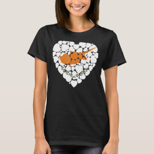 Camiseta Amo la bandera de Chipre