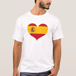 Camiseta Amo la bandera de España