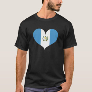 Camiseta Amo la bandera de Guatemala