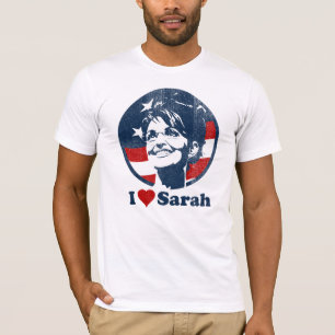 Camiseta Amo la bandera de Sarah
