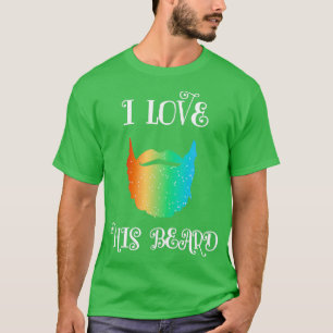 Camiseta Amo la barba Hipster Amigo Amo Pareja 1