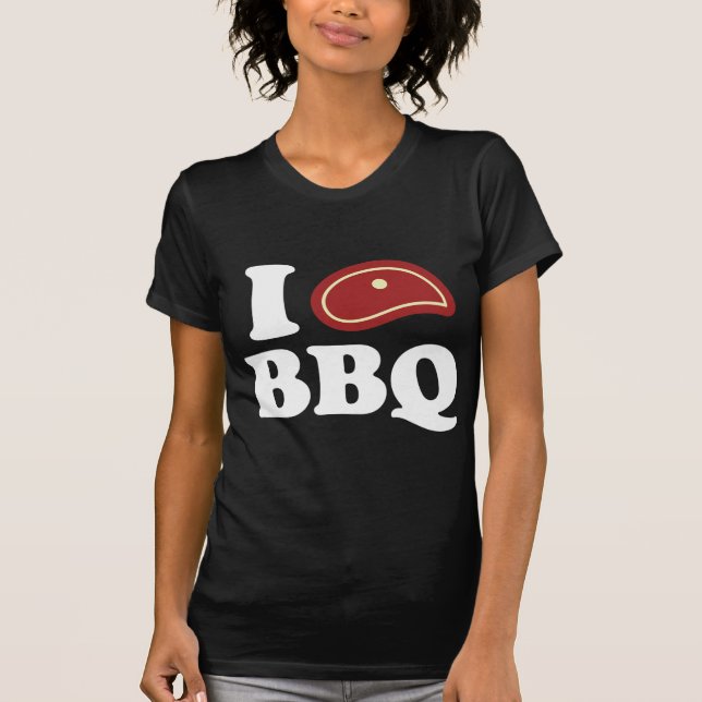 Camiseta Amo la barbacoa (Anverso)