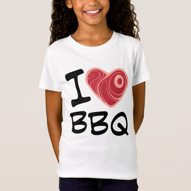 Camiseta Amo la barbacoa (Anverso)