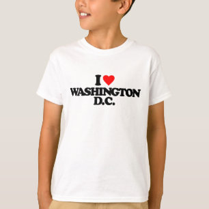 CAMISETA AMO LA C.C. DE WASHINGTON