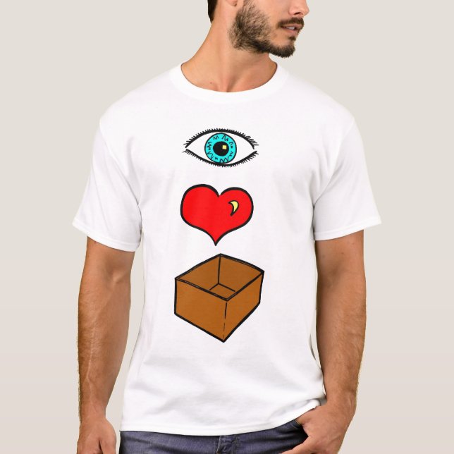 Camiseta Amo la caja (Anverso)