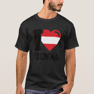 Camiseta Amo La Capital De Viena De Austria Amo Viena 1