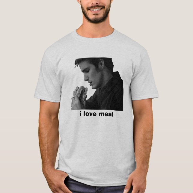 Camiseta amo la carne (Anverso)